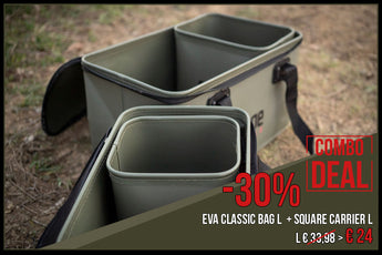 EVA CLASSIC BAG L (20 l) & EVA SQUARE CARRIER L (7 l) im Set