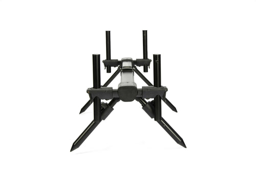 Schmiede Karpfen Angelgerät Ausrüstung Mini Rod Pod X 2 Stäbe