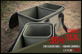 Zestaw: torba EVA CLASSIC L (20 l) i torba EVA SQUARE CARRIER L (7 l)