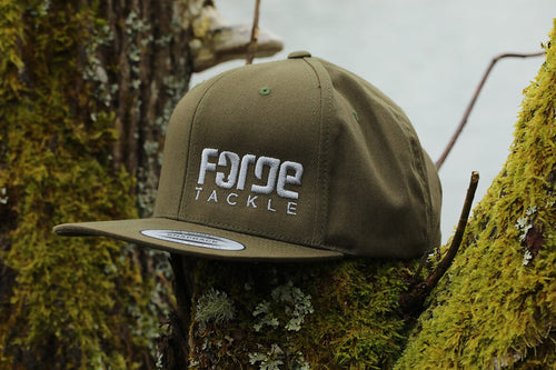 Snapback z bawełny organicznej - spalony oliwkowy