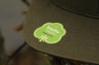 Snapback z bawełny organicznej - spalony oliwkowy