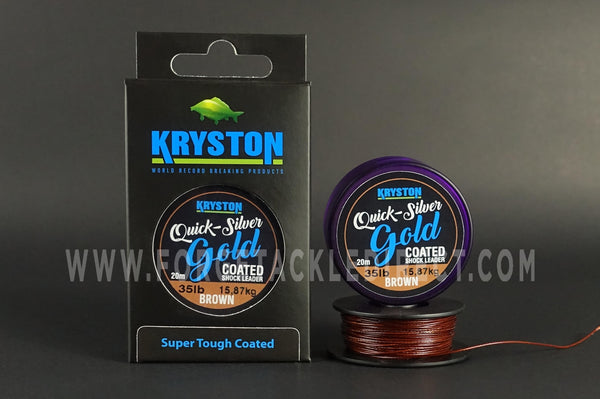 Quick Silver Gold - Coated Shock Leader
