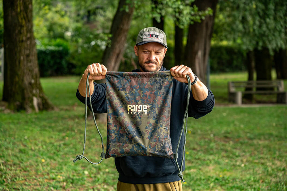 Quick Pack - FTR Camo Drawstring Backpack