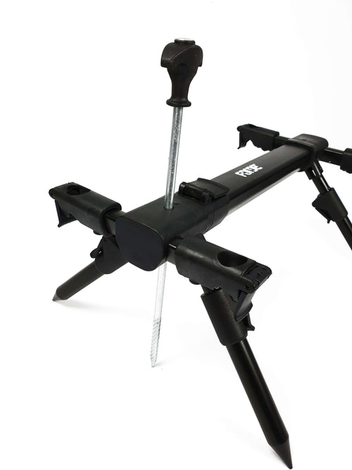 Forge Carp Fishing Tackle Equipment Mini Rod Pod X 3 Rods Carp Gear