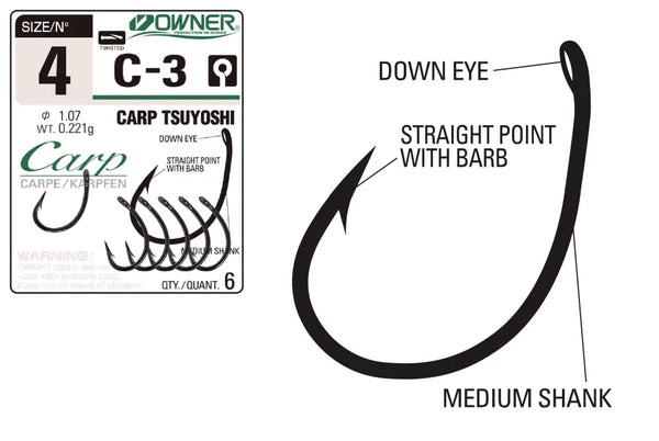 Owner C-3 Hooks