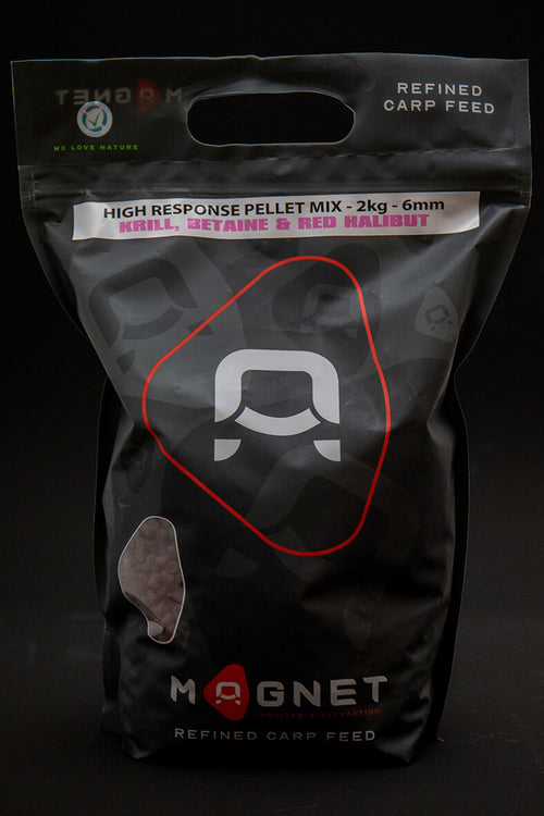 High Response Pellet Mix Krill, Betaine & Red Halibut 6mm 2kg